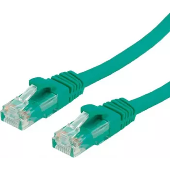 VALUE - komutacinis kabelis - RJ-45 (V) į RJ-45 (V) - 2 m - UTP - CAT 6a - Formuotas, neužkabinamas - Žalias, RAL 6016 (21.99.1442)