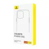 Skaidrus dėklas Baseus iPhone 15 Pro + grūdintas stiklas