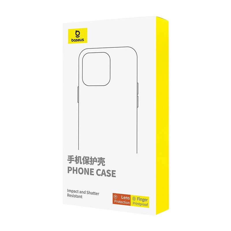 Skaidrus dėklas Baseus iPhone 15 Pro + grūdintas stiklas
