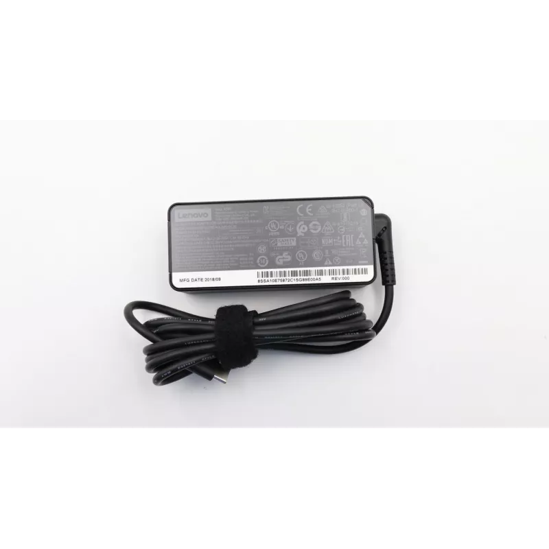 Maitinimo adapteris „Lenovo“ 45 W USB Type-C 02DL104 — 45 W USB-C nešiojamojo kompiuterio įkroviklis