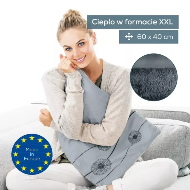 Šildomoji pagalvė HK125 XXL Cosy Pilka