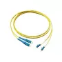 GoodConnections komutacinis kabelis LWL Duplex OS2 (vienmodis, 9/125) LC/SC, LSZH, atvirkštinis poliškumas, 3 m