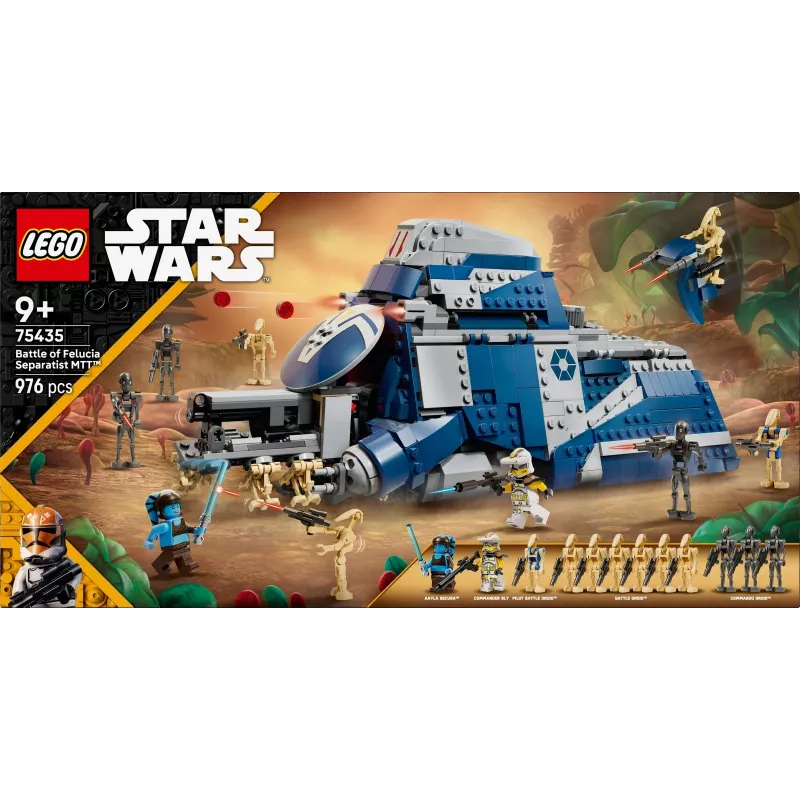 Star Wars 75435 Separatist MTT (Multi-Troop Transport) iš Felucijos mūšio