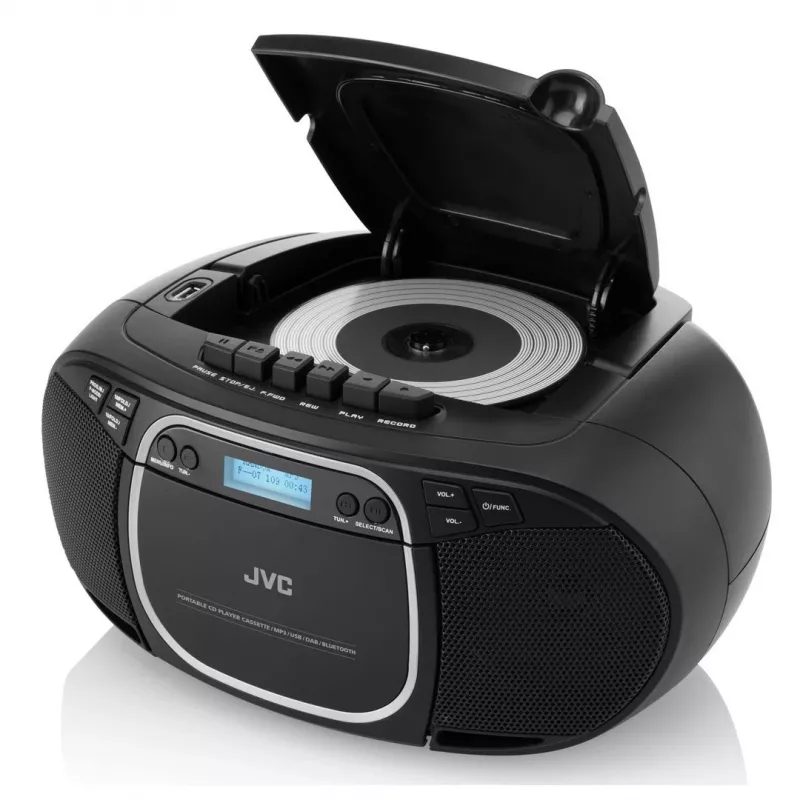 JVC RC-E561B-DAB CD grotuvas Juodas Nešiojamasis CD grotuvas