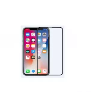 Apsauginė plėvelė COMMA Grūdintas stiklas, skirta iPhone 11 Pro — apsauga nuo pirštų atspaudų, juoda