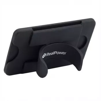 RealPower išmaniojo telefono stovas + išmanioji piniginė (kortelės lizdas)