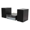 Namų garso mikrosistema Aiwa MSBTU-700DAB — 25 W RMS, DAB+/FM, Bluetooth 10 m, dėklo tipo CD, LED ekranas, juoda/arktinė mėlyna