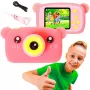 Vaikiškas skaitmeninis fotoaparatas Extralink H25 PINK, rekomenduojamas amžius 3 metai