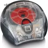 Nešiojamasis radijo CD grotuvas Lenco SCD-24TR — FM, 4 W išvestis, LCD, teleskopinė antena, AC/DC, 6×C baterijos