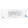Mechaninė žaidimų klaviatūra White Shark Wakizashi WAKIZASHI-2-US-W-BLUE — US išdėstymas, mėlyni jungikliai