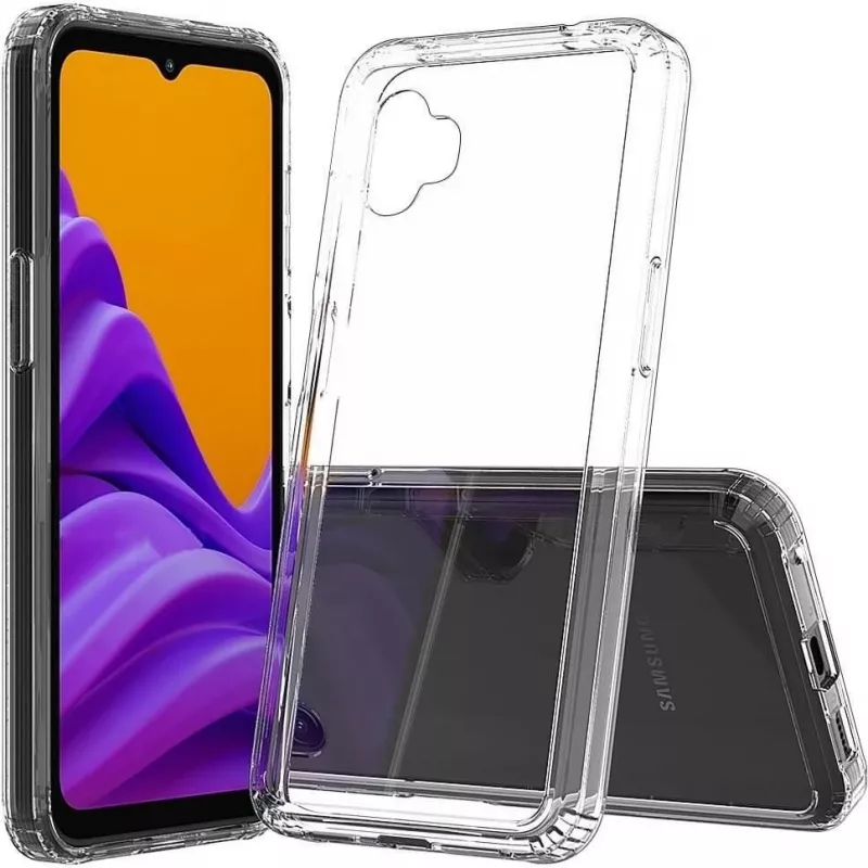 Apsauginis skaidrus telefono dėklas jt berlin Samsung Galaxy Xcover 6 Pro, permatomas