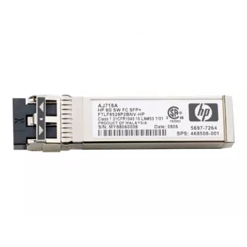 Siųstuvo-imtuvo modulis HPE 8Gb trumpųjų bangų pluoštinio kanalo SFP+