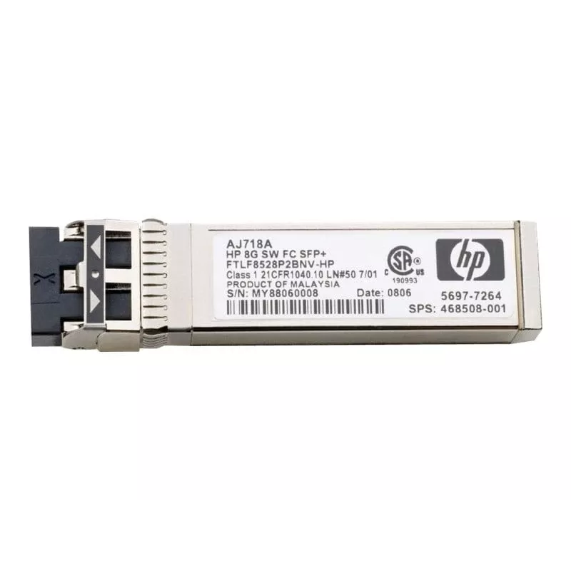 Siųstuvo-imtuvo modulis HPE 8Gb trumpųjų bangų pluoštinio kanalo SFP+