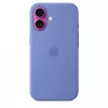 iPhone 16 silikoninis dėklas su MagSafe – Periwinkle