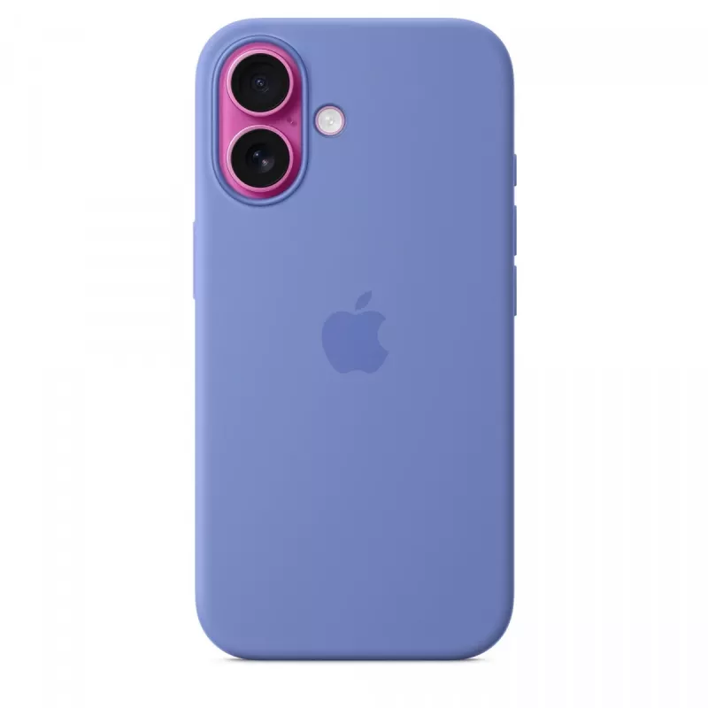 iPhone 16 silikoninis dėklas su MagSafe – Periwinkle