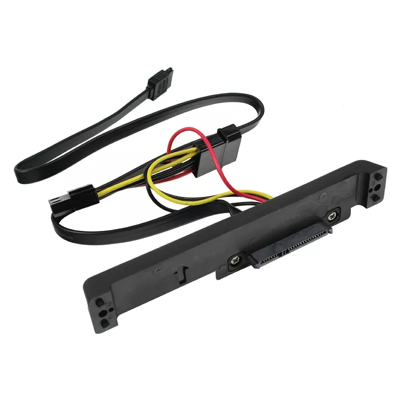 SATA kabelis Sidabrinėstone CP05 0,5 m juodas