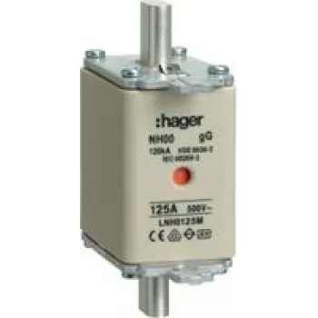 Hager LNH0125M. Plotis: 21 mm, Gylis: 79 mm, Aukštis: 58,5 mm (LNH0125M)