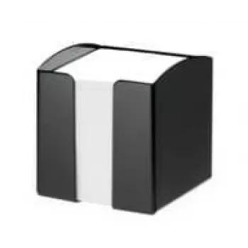 Patvarus TREND Square Juoda užrašų bloknotas 105x100x100 mm