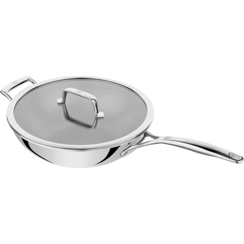 Wok keptuvė ZWILLING Peak 30 cm, 18/10 nerūdijantis plienas, tinkama indukcijai