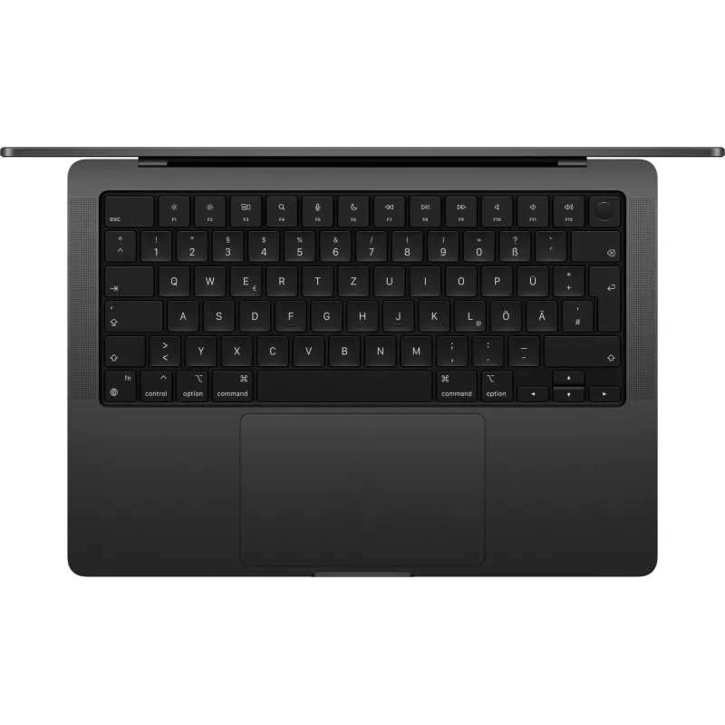Apple MacBook Pro Space Black MW2V3D/A - 35,6 cm (14 inch), M4 10 branduolių lustas, 10 branduolių GPU, 16 GB RAM, 1 TB SSD