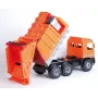 Žaislinis šiukšliavežis Lena Mercedes ZL-02026, 70 cm ilgio, mechaninė žaislinė transporto priemonė