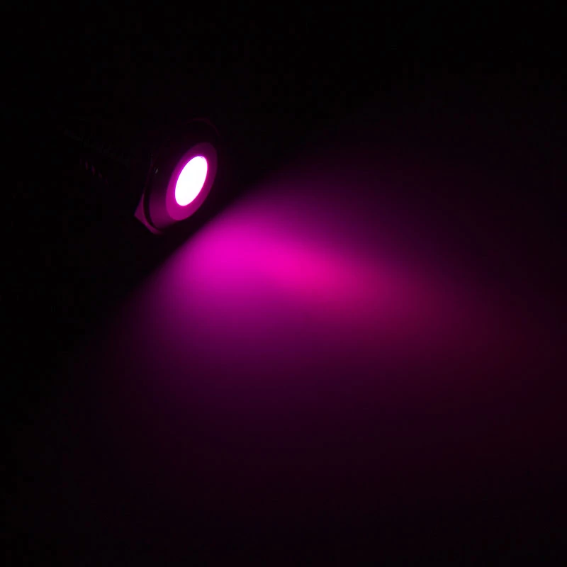 Lamptron LAMP-SW2005-S — apšviestas panelinis jungiklis su violetiniu LED apšvietimu