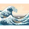 Tapybos rinkinys „Ravensburger CreArt ART Collection The Great Wave Hokusai 23690“ – piešimo pagal skaičius meninis rinkinys