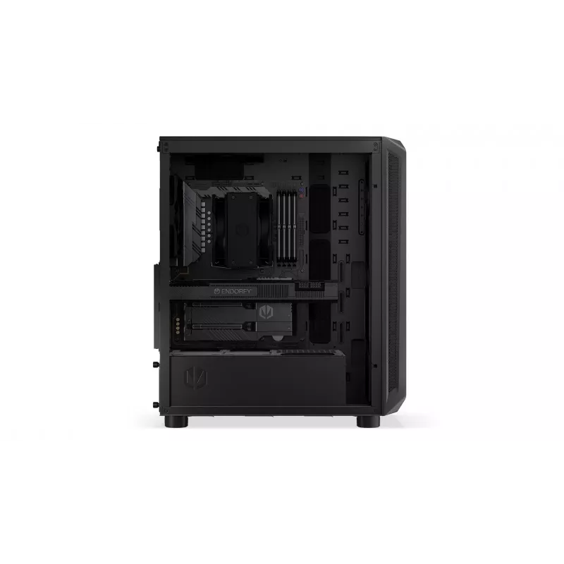 Endorfy Arx 500 Air ATX Mid Tower kompiuterio korpusas su grūdintu stiklu