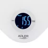 Virtuvinės svarstyklės Adler AD 3180 padala 1 g LCD baltos