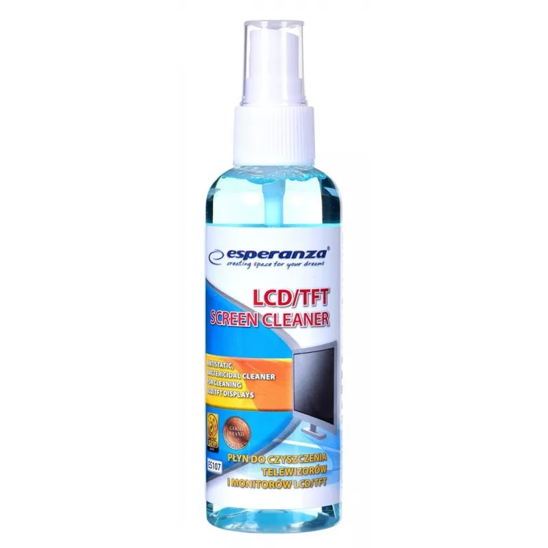 Valymo rinkinys LCD/TFT/Plazminiams ekranams Esperanza ES107, 100 ml