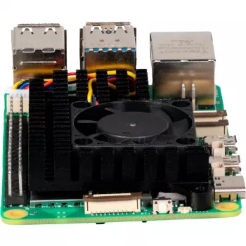 Joy-IT RB-heatsink5 aušintuvo rinkinys, juodas (RB-heatsink5)