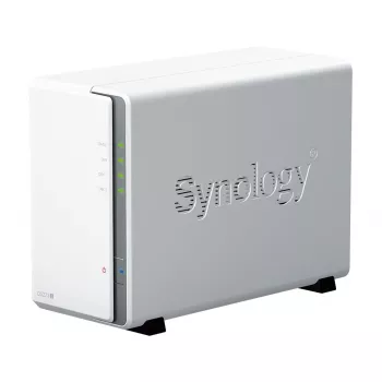 Synology DiskStation DS223J NAS/duomenų saugojimo serveris Staliniam kompiuteriui Realtek RTD1619B 1 GB DDR4 DiskStation Manager Baltas