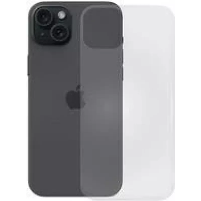 PEDEA minkštas TPU dėklas, skirtas iPhone 15, skaidrus (50160966)