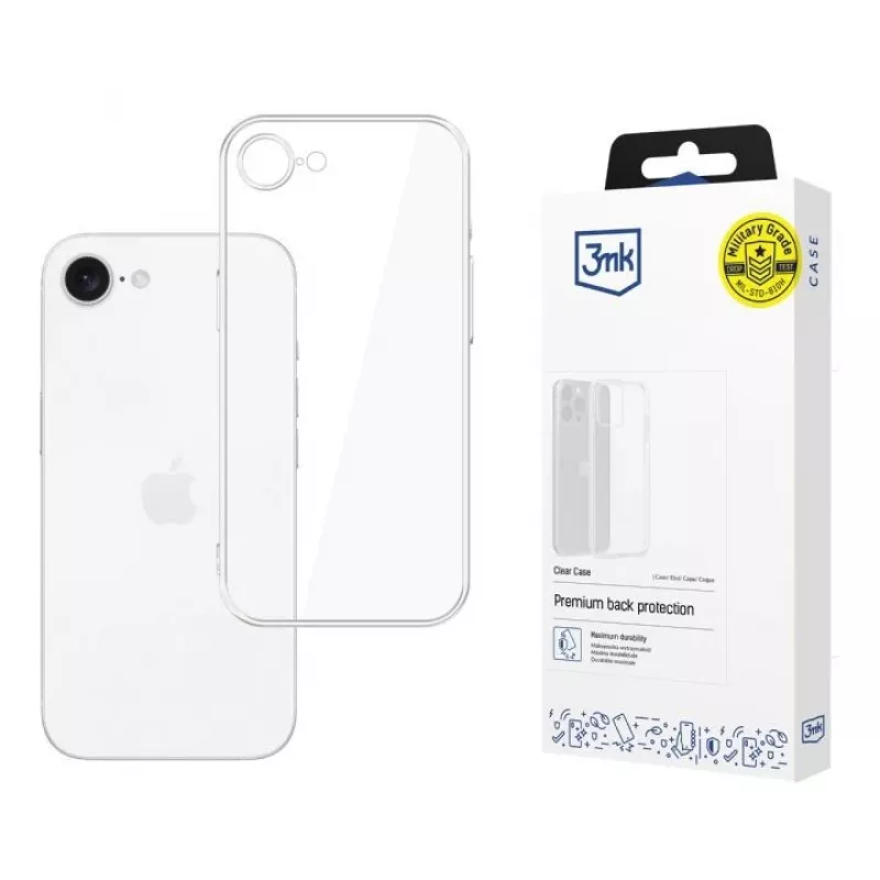 Skaidrus dėklas iPhone 16E