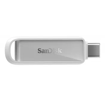 „SanDisk Phone Drive“, 256 GB, USB Type-C, 3.2 Gen 1 (3.1 Gen 1), 150 MB/s, be dangtelio, baltas