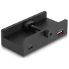 DeLOCK 64284 USB šakotuvas Type-A 5000 Mbit/s juodas