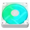 APNX FP1-120 WH 120mm ARGB PWM korpuso ventiliatorius – baltas