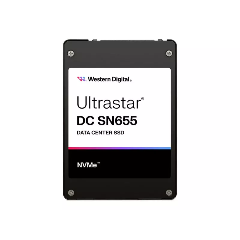 Western Digital Ultrastar DC SN655 and3 3.84 TB PCI Express 4.0 TLC 3D NAND NVMe SE (0TS2458)