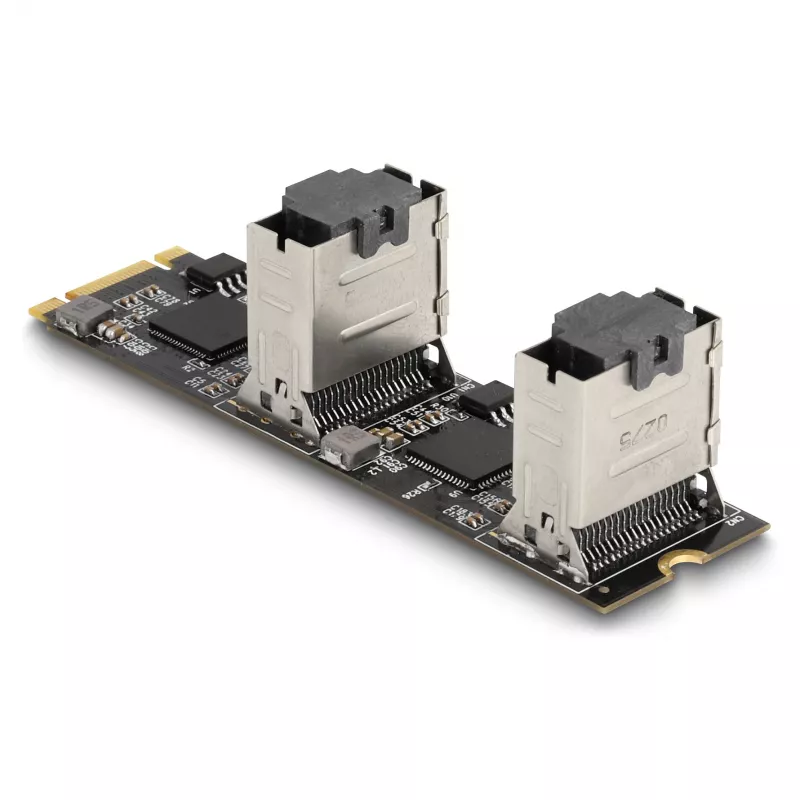 DeLOCK keitiklis M.2 2280 Key B+M kištukinis į 8 x SATA