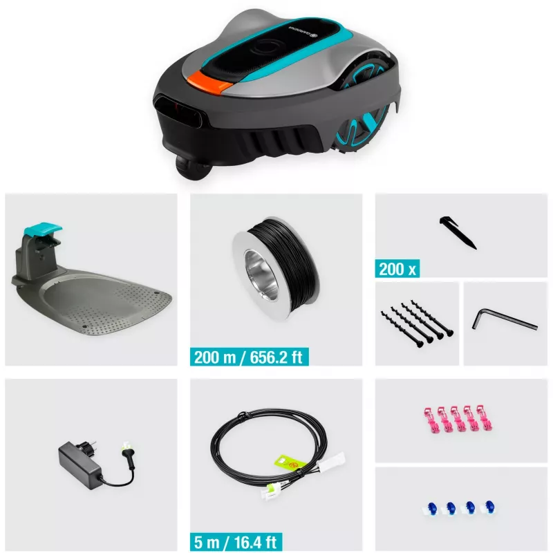 Robotinė vejapjovė Gardena SILENO city