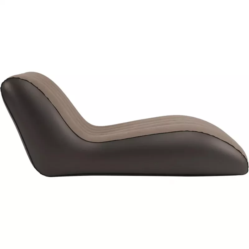 Pripučiamas stovyklavimo gultas Easy Camp 420072, rudas PVC, 840×1400×700 mm