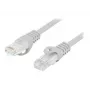 Tinklo kabelis LANBERG PCU6-10CU-0025-S Cat6 U/UTP 0,25 m RJ-45 tiesioginis, pilkas, 10000 Mbit/s