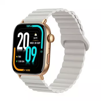 Colmi C8 Max išmanusis laikrodis su magnetiniu dirželiu (auksinis)