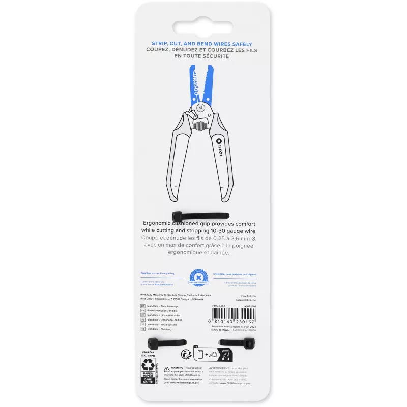 Laidų nuėmikliai iFixit Mandible nuėmimo talpa maks 2,6 mm min 0,25 mm