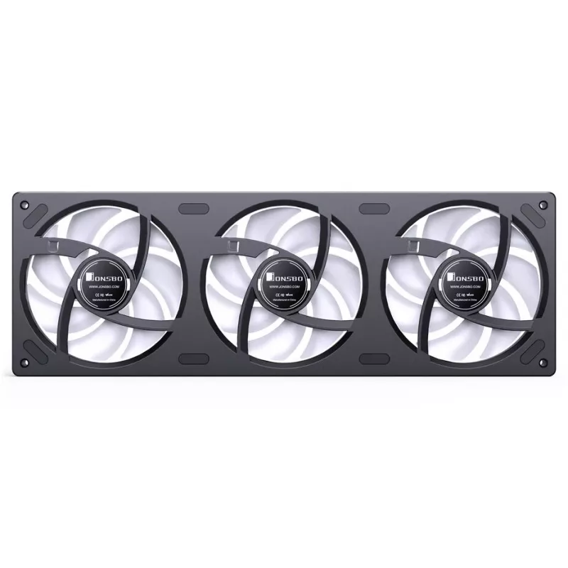 Aušinimo radiatoriaus ventiliatorius Jonsbo ZB-360 Reverse Blade PWM ARGB 360mm juodas