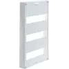 Elektrinės spintos priedas Hager US31A3 — balta, 250×56×450 mm
