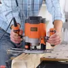 Frezavimo staklės Black+Decker KW1200E 1200W 8000 - 28000 aps./min.