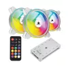 ARGB apšvietimo rinkinys White Shark Nebula-2 5V RGB (modelis NEBULA-2-W)