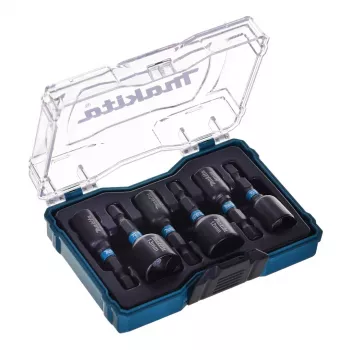 Bitų laikiklių rinkinys Makita 0088381599818 — magnetinis bitų laikiklių rinkinys, kompaktiškas priedas