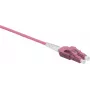 Tinklo kabelis Helos LWL komutacinis kabelis Uniboot LC/LC Duplex 50/125µm OM4 1,0 m juodas